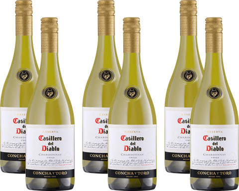 Casillero Del Diablo Chardonnay 6er Set