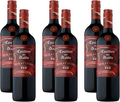 Casillero Del Diablo Devil's Carnaval Red 6er Set