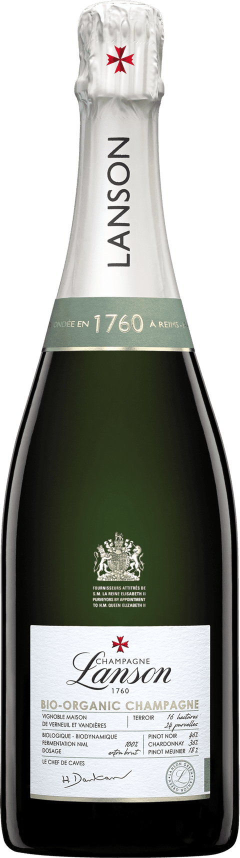 Champagne Lanson Le Green Bio-Organic Extra Brut