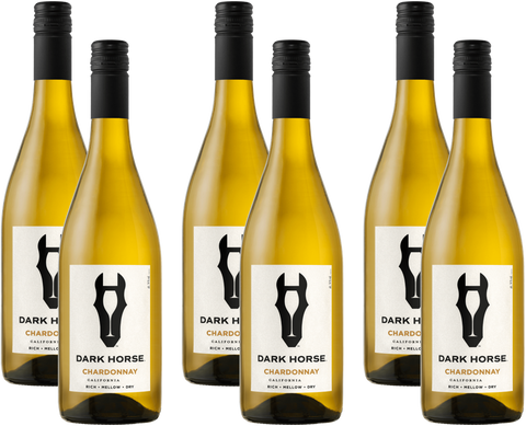 Dark Horse Chardonnay 6er Set