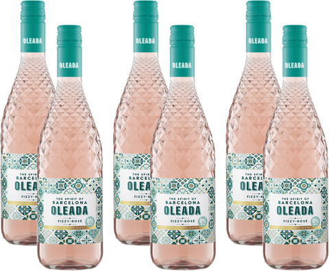 Oleada Barcelona Rosado Alkoholfrei 6er Set