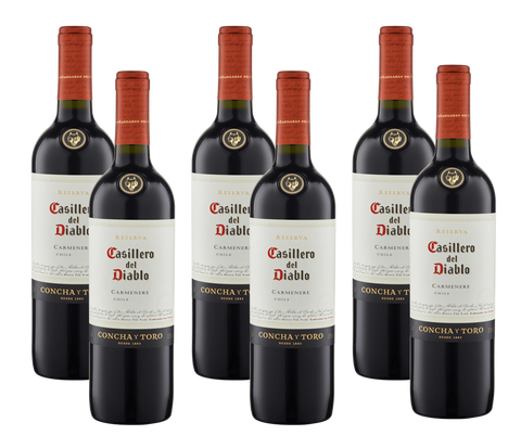 Casillero Del Diablo Carménère 6er Set