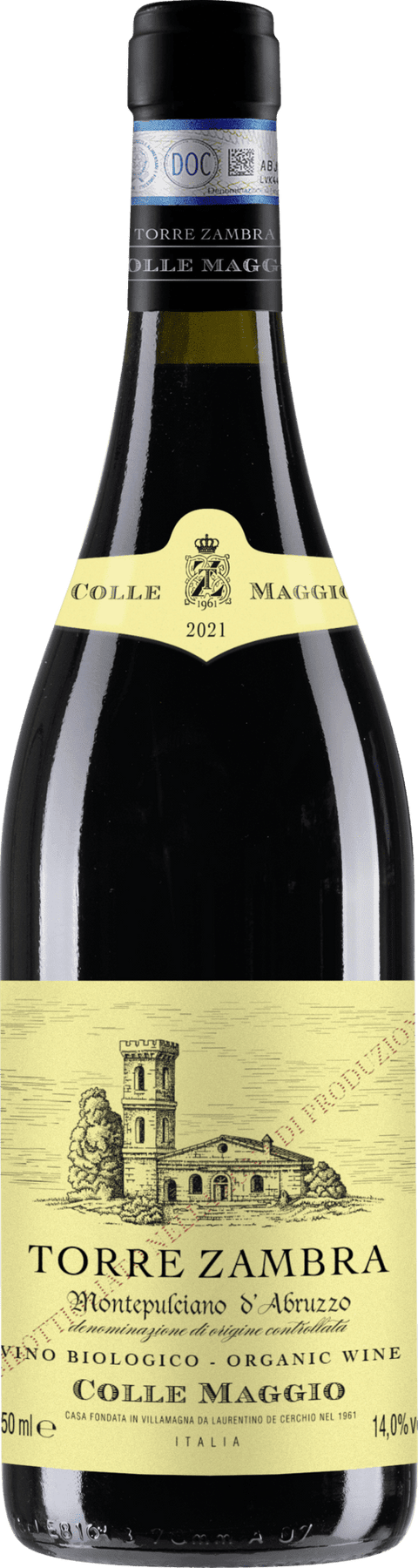 Torre Zambra Montepulciano d'Abruzzo DOC Colle Maggio Magnum 1.5 L